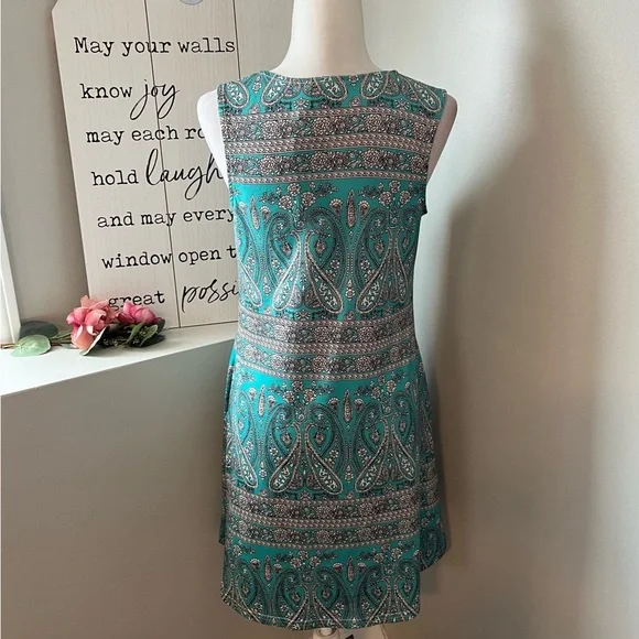 SimpleFun Summer Beach Floral Boho Tank Dress with Pockets - Picture 10 of 13